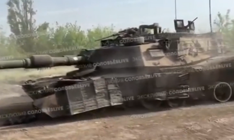 Zarobljeni Abrams u Ukrajini